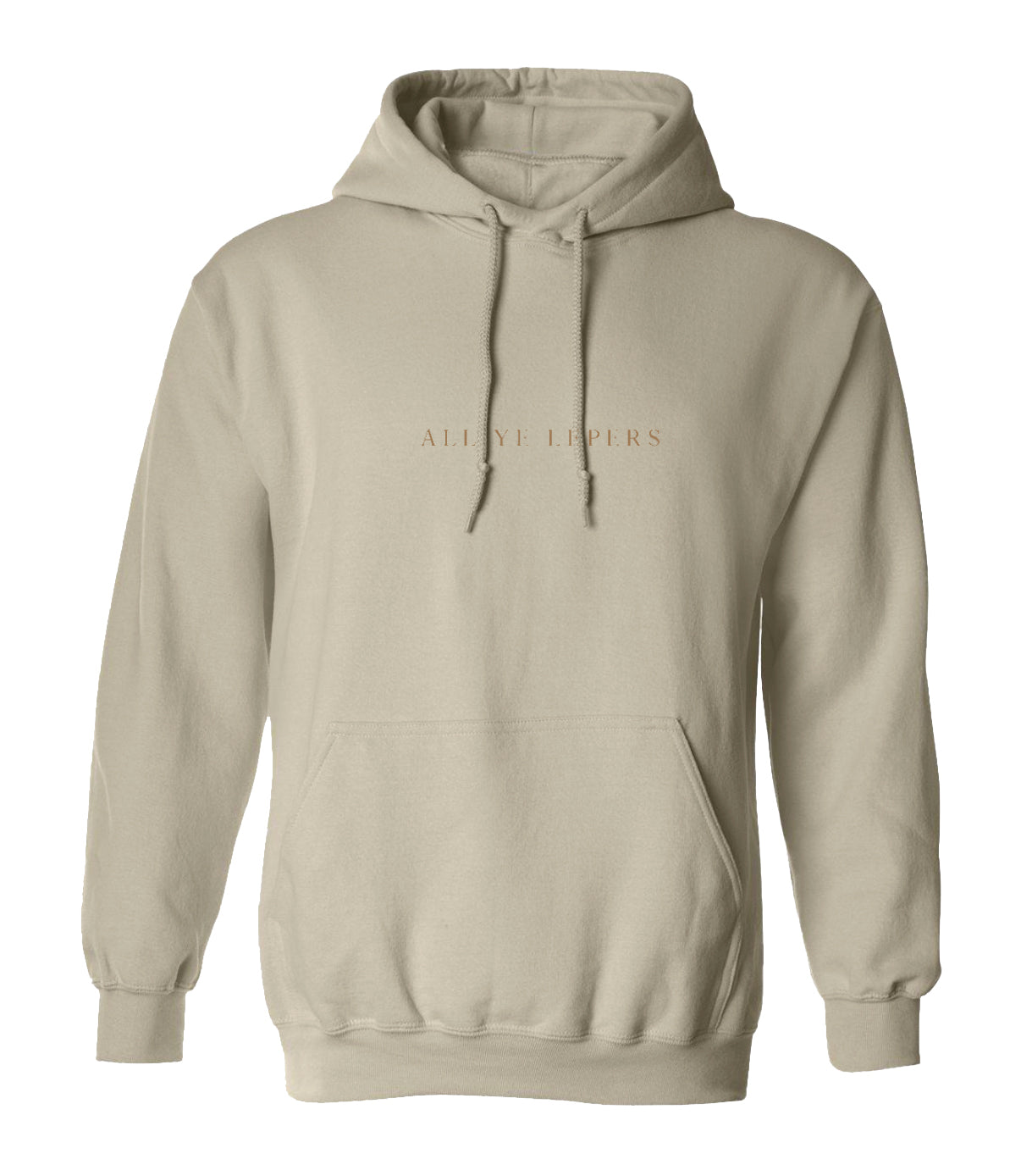 ALL YE LEPERS Hoodie (Beige)