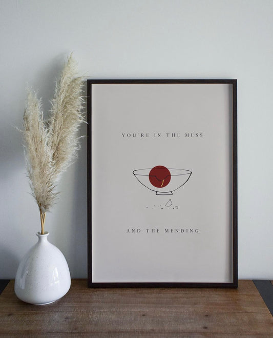 ALL YE LEPERS Limited Run Lyric Prints (8.5x11")